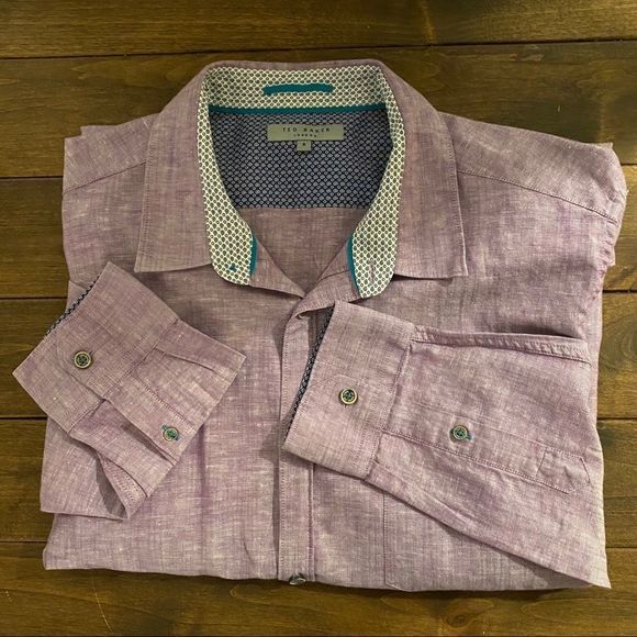 Ted Baker London button up dress shirt - Picture 6 of 7